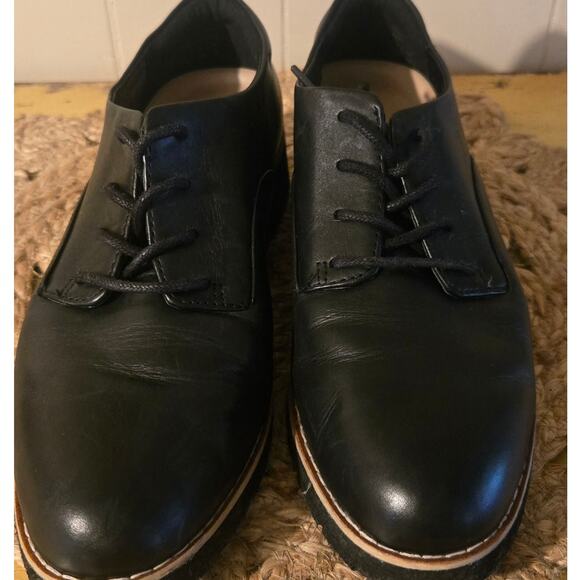 ALDO Cerquedaflex Black Ladies Oxford Shoes Size US 7.5 - Picture 6 of 9